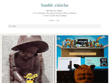 Tablet Screenshot of kirchu.tumblr.com