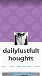 Mobile Screenshot of dailylustfulthoughts.tumblr.com