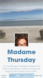 Mobile Screenshot of madamethursday.tumblr.com
