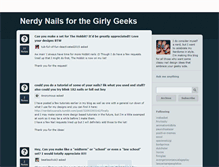 Tablet Screenshot of nerdatiousnails.tumblr.com