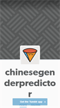 Mobile Screenshot of chinesegenderpredictor.tumblr.com