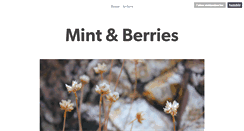 Desktop Screenshot of mintandberries.tumblr.com