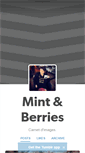 Mobile Screenshot of mintandberries.tumblr.com