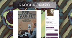 Desktop Screenshot of kaosbronazo.tumblr.com