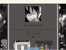 Tablet Screenshot of mrlegendlos.tumblr.com