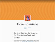 Tablet Screenshot of lorren-danielle.tumblr.com