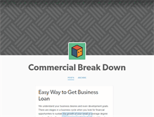 Tablet Screenshot of commercialbreakdown.tumblr.com