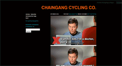 Desktop Screenshot of chaingangcyclingco.tumblr.com