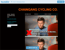 Tablet Screenshot of chaingangcyclingco.tumblr.com