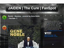 Tablet Screenshot of jaidenthecure.tumblr.com
