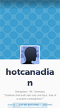 Mobile Screenshot of hotcanadian.tumblr.com