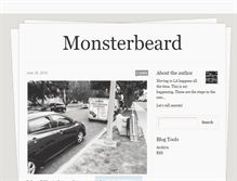 Tablet Screenshot of monsterbeard.tumblr.com