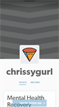 Mobile Screenshot of chrissygurl.tumblr.com