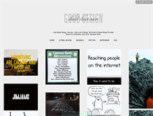 Tablet Screenshot of gooddesignbadhumor.tumblr.com