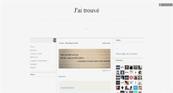 Desktop Screenshot of jaitrouve.tumblr.com