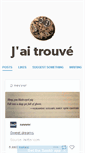 Mobile Screenshot of jaitrouve.tumblr.com