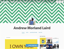 Tablet Screenshot of andrewmlaird.tumblr.com