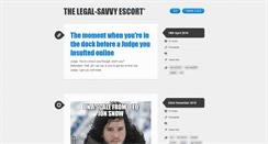 Desktop Screenshot of legal-savvy.tumblr.com