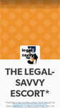 Mobile Screenshot of legal-savvy.tumblr.com