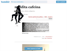 Tablet Screenshot of malditacafeina.tumblr.com