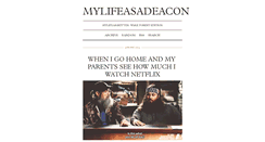 Desktop Screenshot of mylifeasadeacon.tumblr.com