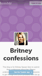 Mobile Screenshot of britneyconfessions.tumblr.com