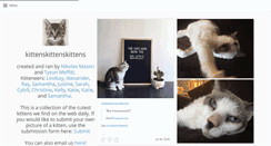 Desktop Screenshot of kittenskittenskittens.tumblr.com