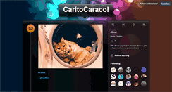 Desktop Screenshot of caritocaracol.tumblr.com