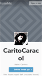 Mobile Screenshot of caritocaracol.tumblr.com