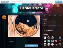 Tablet Screenshot of caritocaracol.tumblr.com