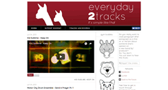 Desktop Screenshot of everyday2tracks.tumblr.com