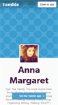 Mobile Screenshot of annamargaret4695.tumblr.com