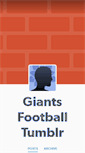 Mobile Screenshot of newyorkgiants.tumblr.com