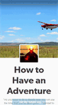 Mobile Screenshot of howtohaveanadventure.tumblr.com