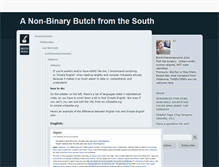 Tablet Screenshot of butchinthesouth.tumblr.com