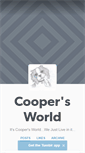 Mobile Screenshot of itscoopersworld.tumblr.com