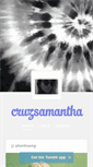 Mobile Screenshot of cruzsamantha.tumblr.com