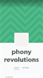 Mobile Screenshot of phonyrevolutions.tumblr.com