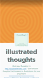 Mobile Screenshot of illustratedthoughts.tumblr.com