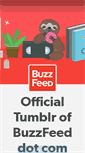 Mobile Screenshot of buzzfeed.tumblr.com