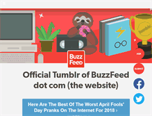 Tablet Screenshot of buzzfeed.tumblr.com