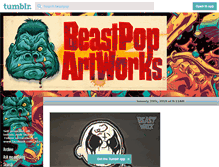 Tablet Screenshot of beastpop.tumblr.com