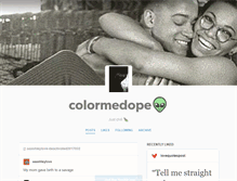 Tablet Screenshot of colormedope.tumblr.com