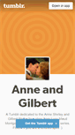 Mobile Screenshot of anneandgilbert.tumblr.com
