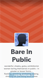 Mobile Screenshot of bareinpublic.tumblr.com