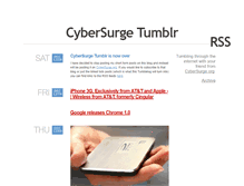 Tablet Screenshot of cybersurge.tumblr.com