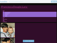 Tablet Screenshot of itsafrankiedougielaralove.tumblr.com