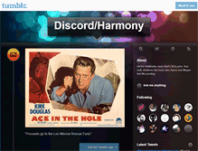 Tablet Screenshot of discordharmony.tumblr.com