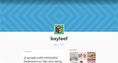 Desktop Screenshot of bayleef.tumblr.com