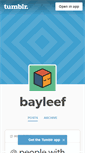 Mobile Screenshot of bayleef.tumblr.com